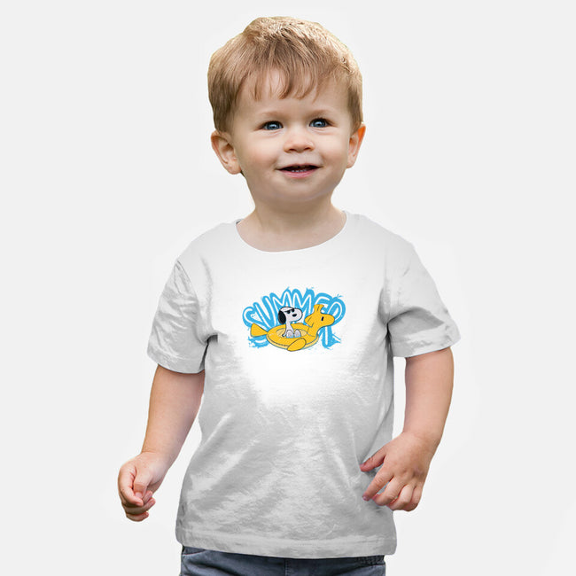 Time For Summer-Baby-Basic-Tee-OnlyColorsDesigns