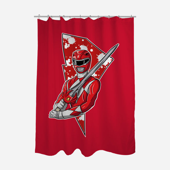 Red Spirit-None-Polyester-Shower Curtain-nickzzarto