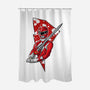 Red Spirit-None-Polyester-Shower Curtain-nickzzarto
