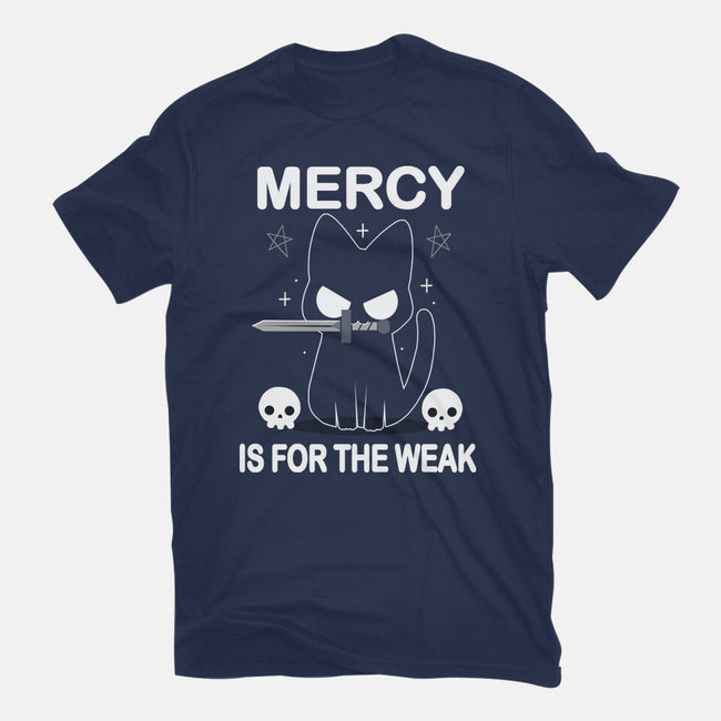 Mercy Is For The Weak-Mens-Basic-Tee-Vallina84