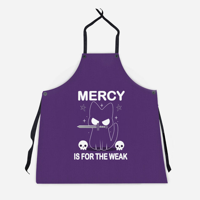 Mercy Is For The Weak-Unisex-Kitchen-Apron-Vallina84