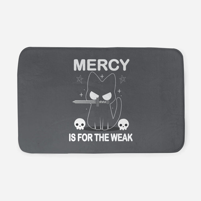 Mercy Is For The Weak-None-Memory Foam-Bath Mat-Vallina84
