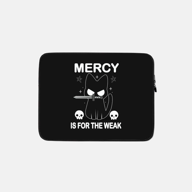 Mercy Is For The Weak-None-Zippered-Laptop Sleeve-Vallina84
