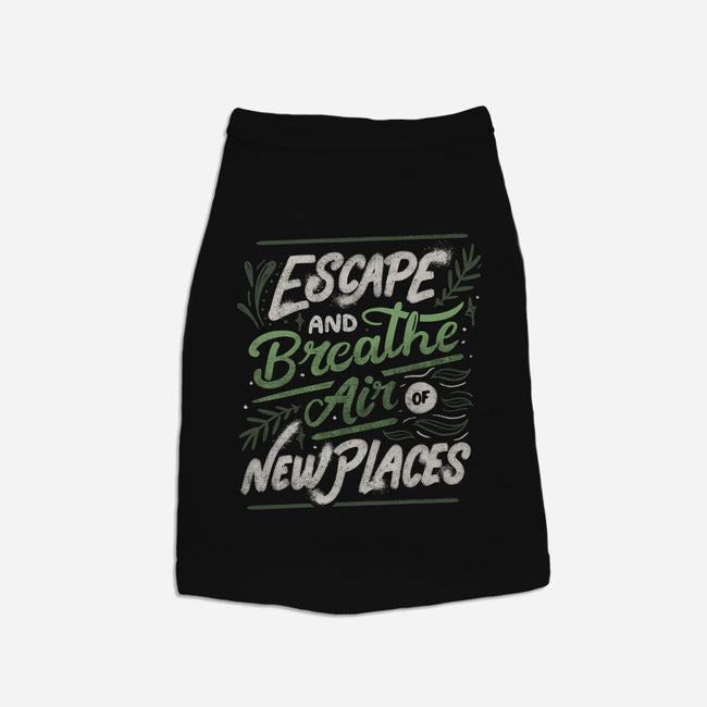 Escape And Breathe-Cat-Basic-Pet Tank-tobefonseca