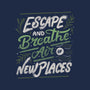 Escape And Breathe-Unisex-Kitchen-Apron-tobefonseca