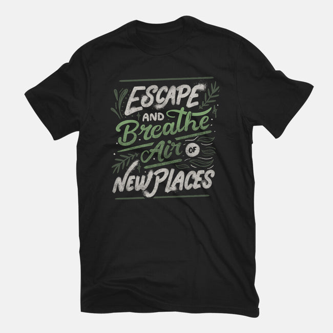 Escape And Breathe-Womens-Basic-Tee-tobefonseca