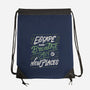Escape And Breathe-None-Drawstring-Bag-tobefonseca