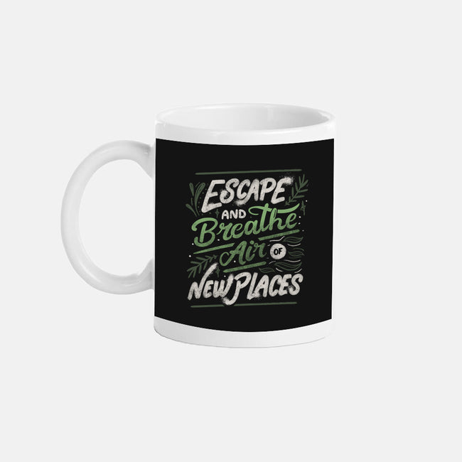 Escape And Breathe-None-Mug-Drinkware-tobefonseca