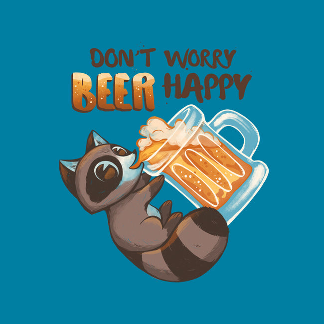 Beer Happy-None-Removable Cover w Insert-Throw Pillow-ricolaa