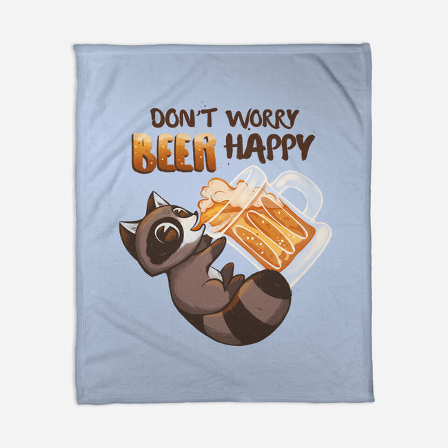 Beer Happy-None-Fleece-Blanket-ricolaa