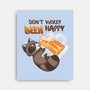 Beer Happy-None-Stretched-Canvas-ricolaa