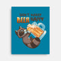 Beer Happy-None-Stretched-Canvas-ricolaa