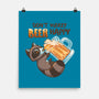 Beer Happy-None-Matte-Poster-ricolaa