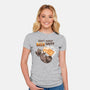 Beer Happy-Womens-Fitted-Tee-ricolaa