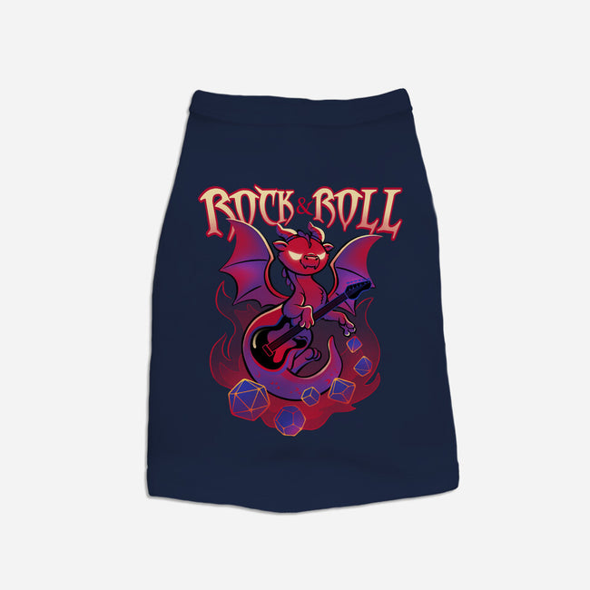 Rock And Roll-Cat-Basic-Pet Tank-ricolaa