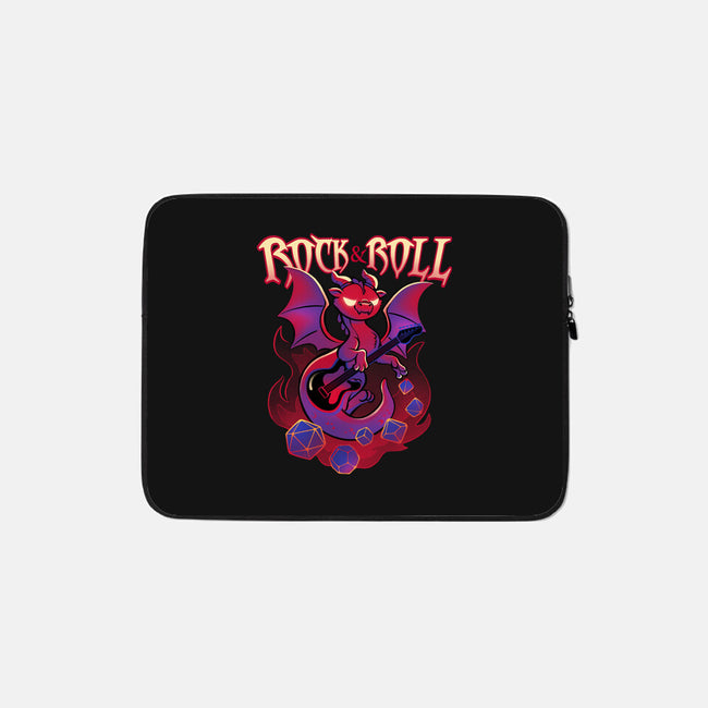 Rock And Roll-None-Zippered-Laptop Sleeve-ricolaa