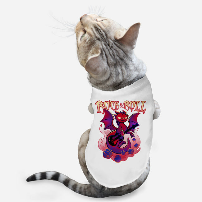 Rock And Roll-Cat-Basic-Pet Tank-ricolaa