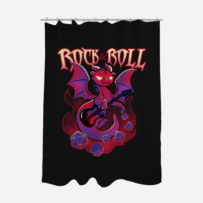 Rock And Roll-None-Polyester-Shower Curtain-ricolaa