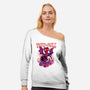 Rock And Roll-Womens-Off Shoulder-Sweatshirt-ricolaa