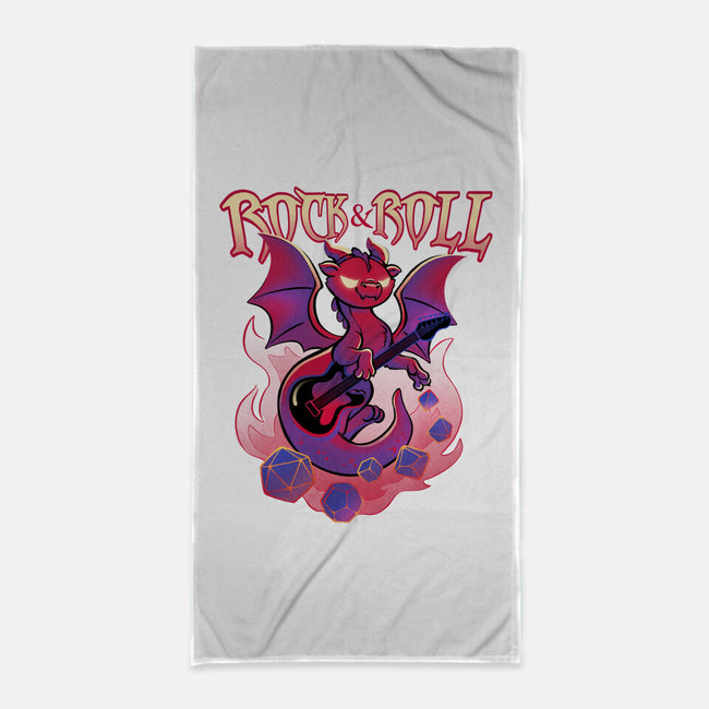 Rock And Roll-None-Beach-Towel-ricolaa