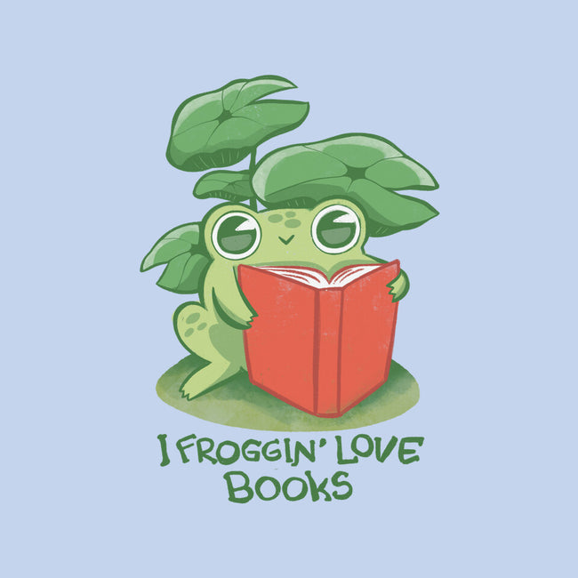 Froggin Love Books-None-Glossy-Sticker-ricolaa