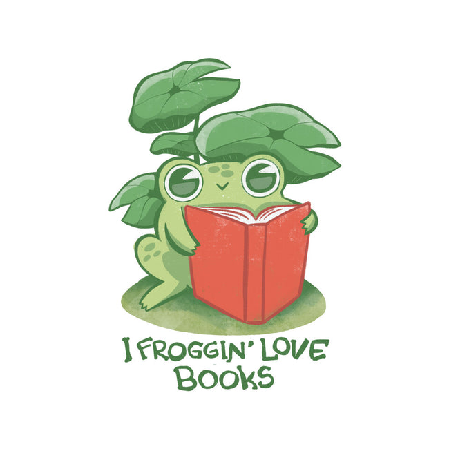 Froggin Love Books-Womens-Fitted-Tee-ricolaa