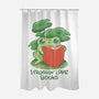 Froggin Love Books-None-Polyester-Shower Curtain-ricolaa