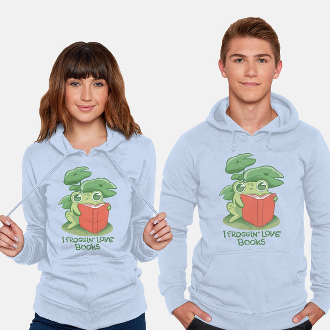 Froggin Love Books-Unisex-Pullover-Sweatshirt-ricolaa