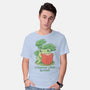Froggin Love Books-Mens-Basic-Tee-ricolaa