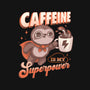 Caffeine Is My Superpower-None-Removable Cover w Insert-Throw Pillow-ricolaa