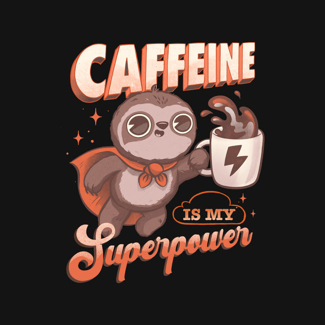 Caffeine Is My Superpower-None-Removable Cover-Throw Pillow-ricolaa