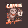 Caffeine Is My Superpower-Unisex-Kitchen-Apron-ricolaa