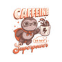 Caffeine Is My Superpower-Unisex-Pullover-Sweatshirt-ricolaa
