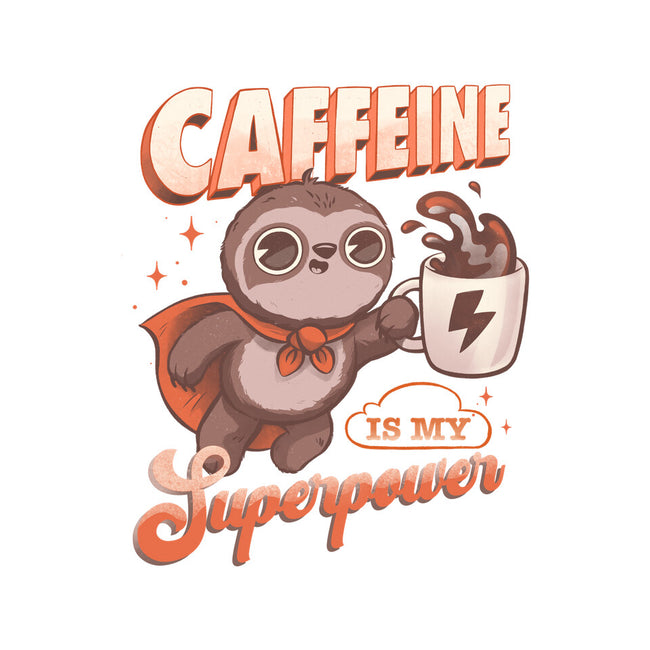 Caffeine Is My Superpower-Youth-Crew Neck-Sweatshirt-ricolaa