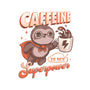 Caffeine Is My Superpower-Womens-Basic-Tee-ricolaa