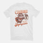 Caffeine Is My Superpower-Womens-Basic-Tee-ricolaa