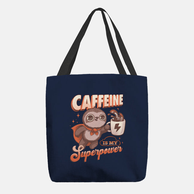 Caffeine Is My Superpower-None-Basic Tote-Bag-ricolaa