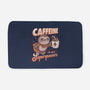 Caffeine Is My Superpower-None-Memory Foam-Bath Mat-ricolaa