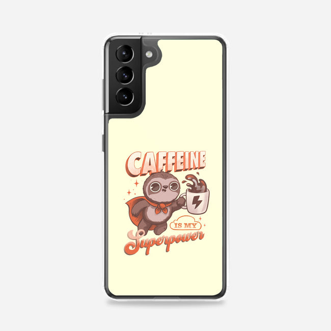 Caffeine Is My Superpower-Samsung-Snap-Phone Case-ricolaa