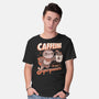 Caffeine Is My Superpower-Mens-Basic-Tee-ricolaa