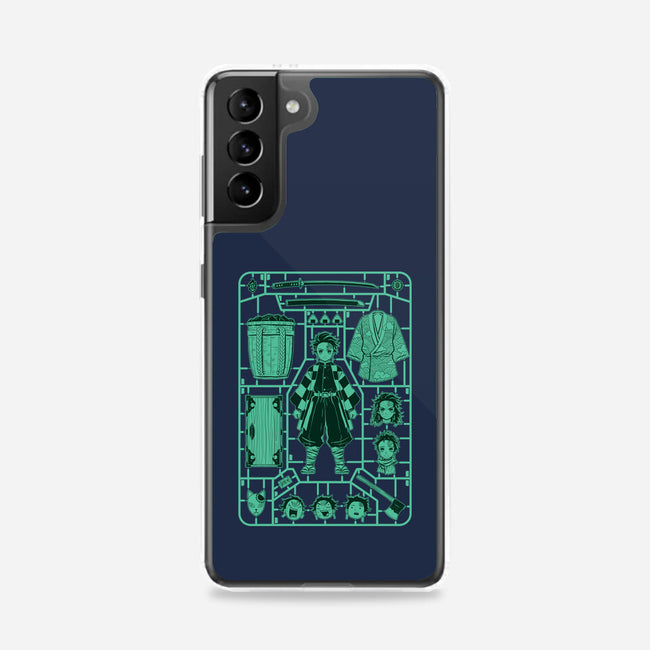 Tanjiro Model Sprue-Samsung-Snap-Phone Case-danielmorris1993