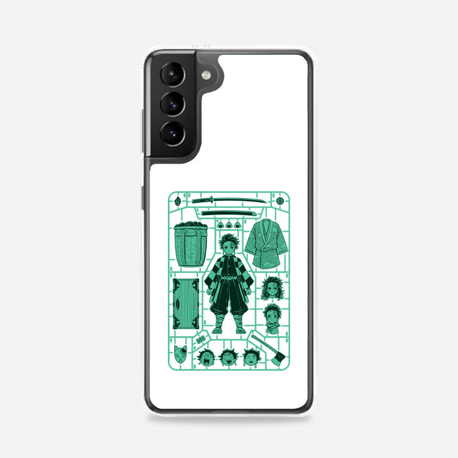 Tanjiro Model Sprue-Samsung-Snap-Phone Case-danielmorris1993