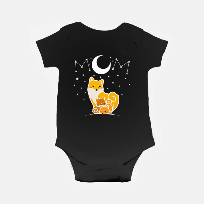 Shiba Inu Mom-Baby-Basic-Onesie-bloomgrace28