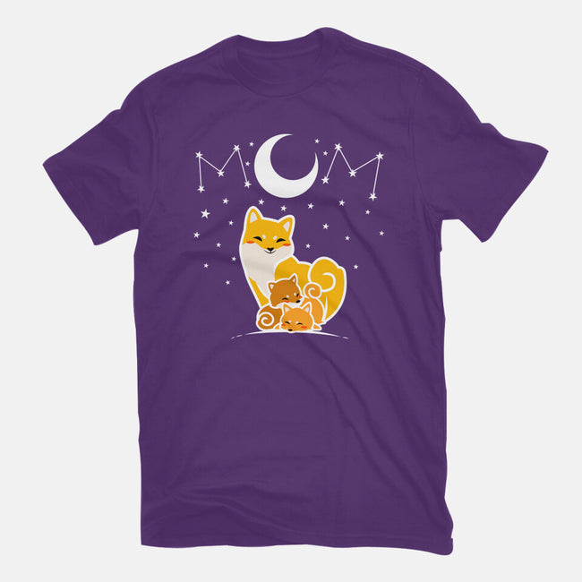 Shiba Inu Mom-Womens-Fitted-Tee-bloomgrace28