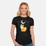 Shiba Inu Mom-Womens-Fitted-Tee-bloomgrace28