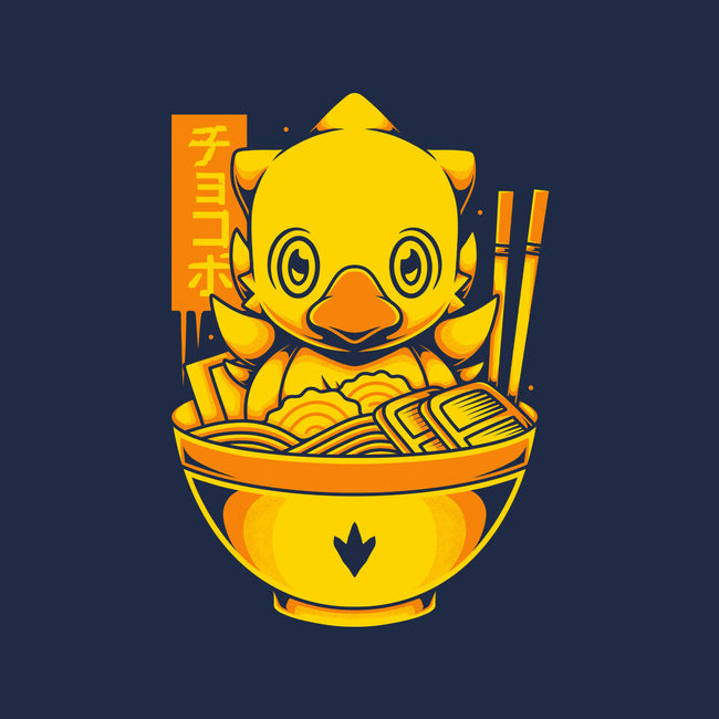 Chocobo Ramen-None-Removable Cover w Insert-Throw Pillow-Alundrart