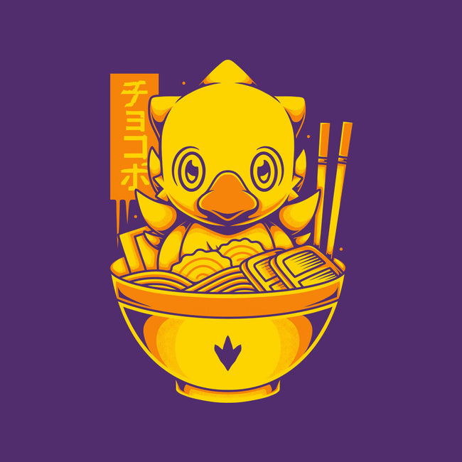 Chocobo Ramen-None-Basic Tote-Bag-Alundrart