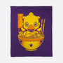 Chocobo Ramen-None-Fleece-Blanket-Alundrart