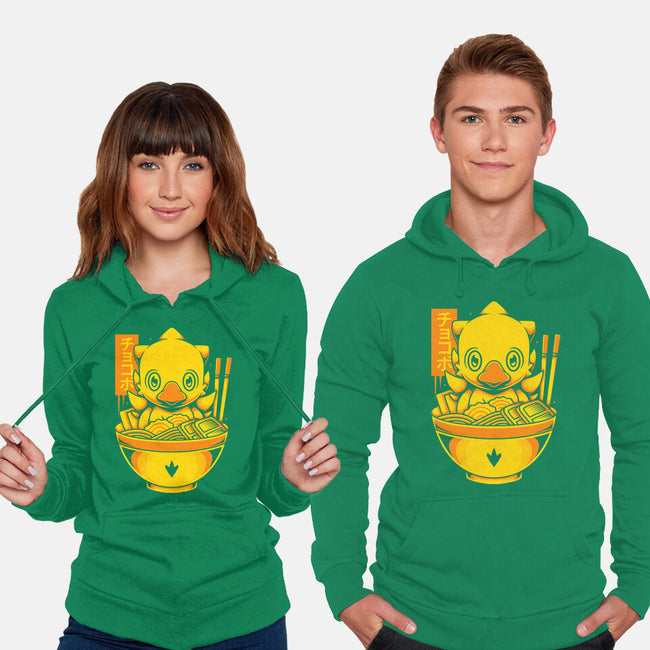 Chocobo Ramen-Unisex-Pullover-Sweatshirt-Alundrart