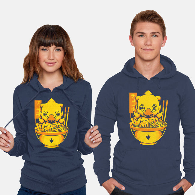 Chocobo Ramen-Unisex-Pullover-Sweatshirt-Alundrart
